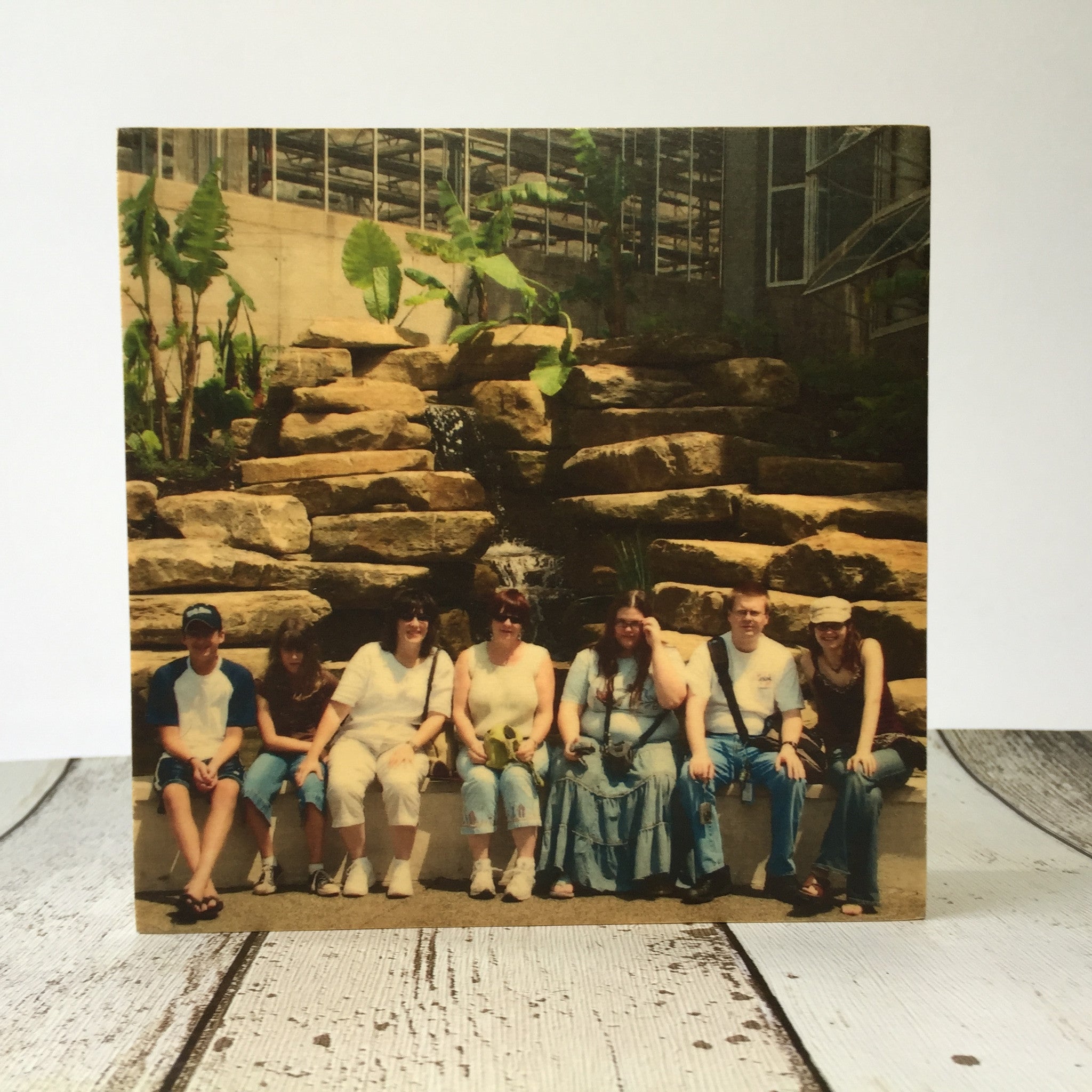 5x5" Custom Wood Photo Block