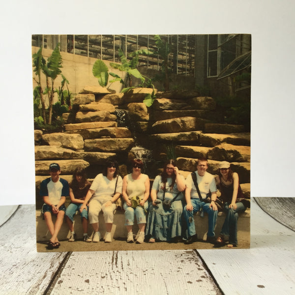 5x5" Custom Wood Photo Block