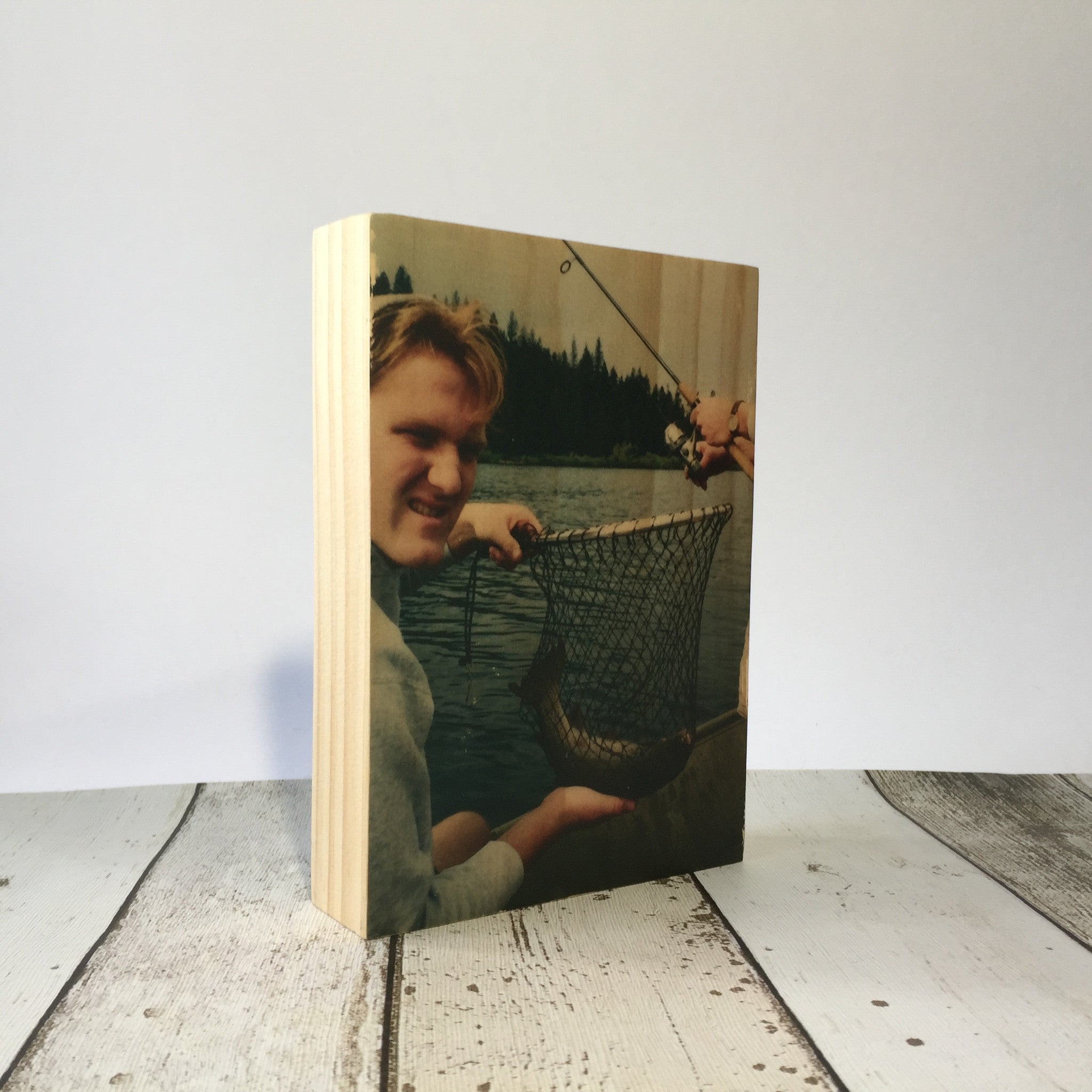 7x5" Custom Wood Photo Block